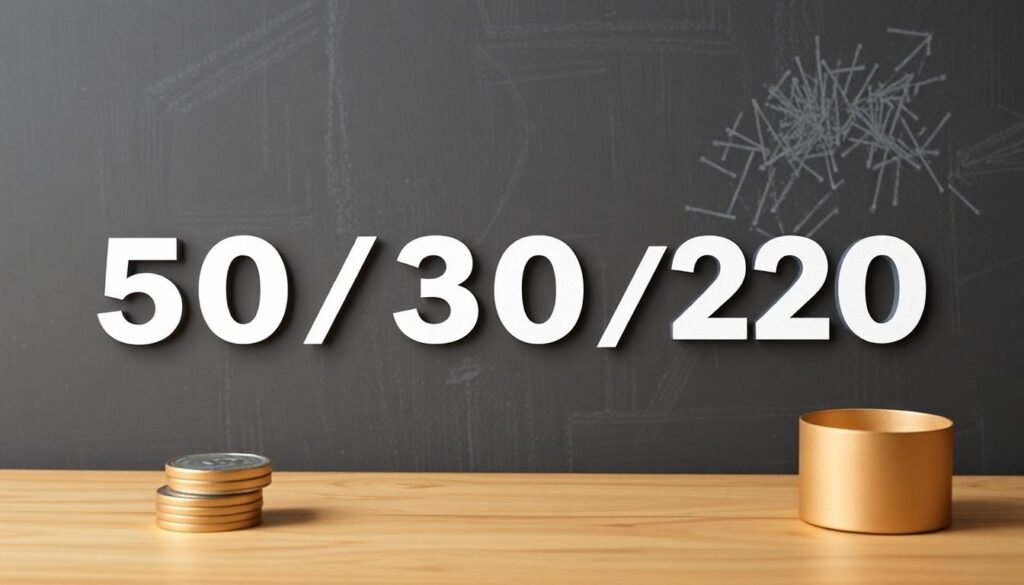 50/30/20 Rule Made Simple for First-Time Budgeters - иллюстрация