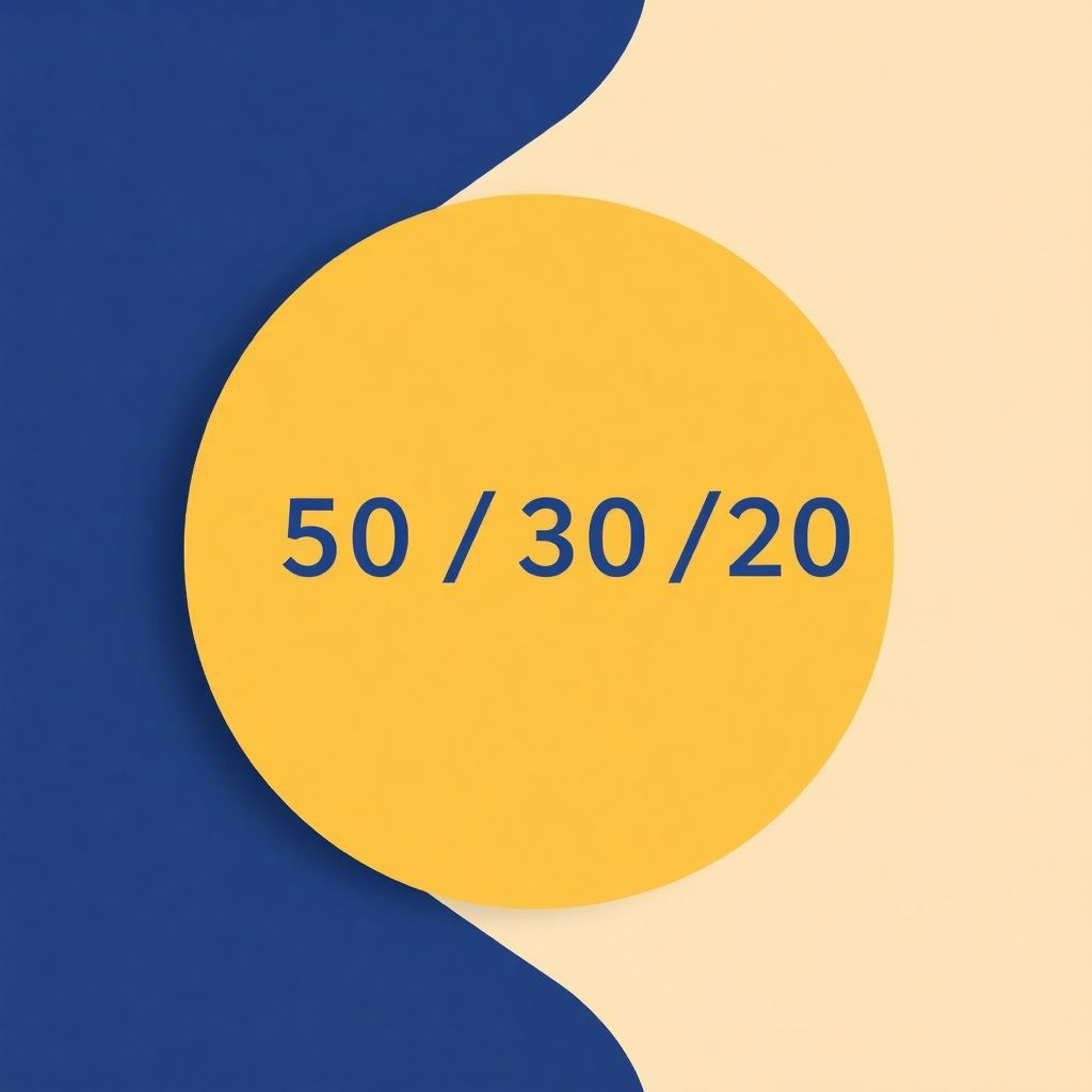 Правило 50/30/20 просто и понятно для начинающих в планировании бюджета