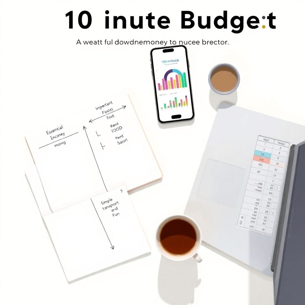 The 10-minute budget: quick and realistic money plan for beginners