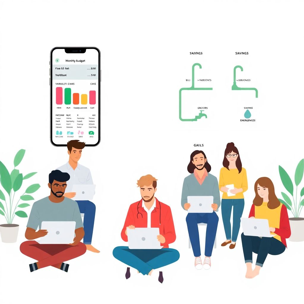 How to budget for a busy life with easy beginner steps to manage your money