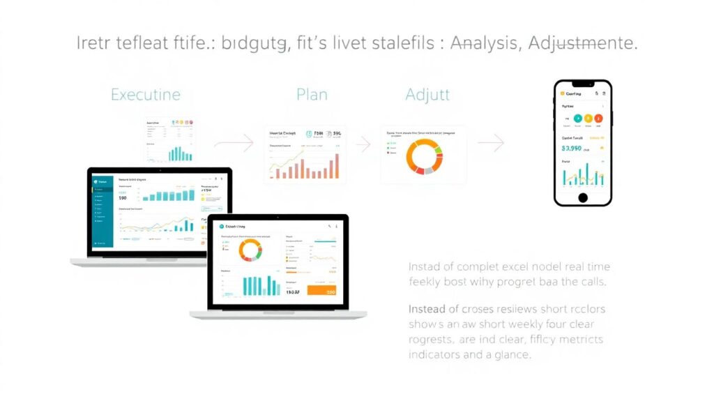 How to Set and Reach Financial Goals While Budgeting - иллюстрация