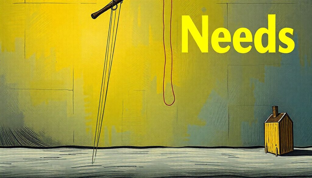 Difference Between Wants and Needs for New Budgeters - иллюстрация