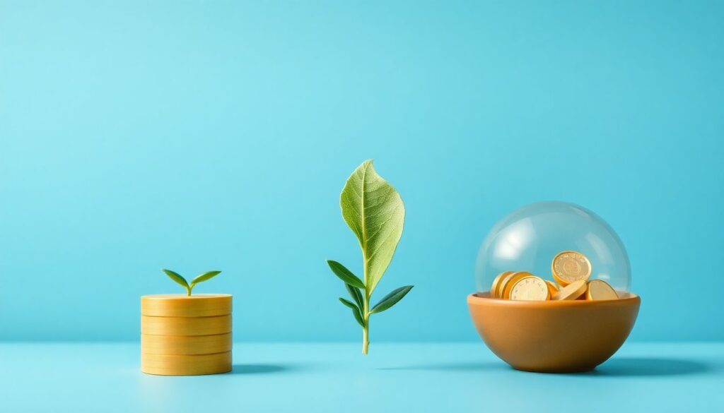 How to Balance Saving and Investing Each Month - иллюстрация