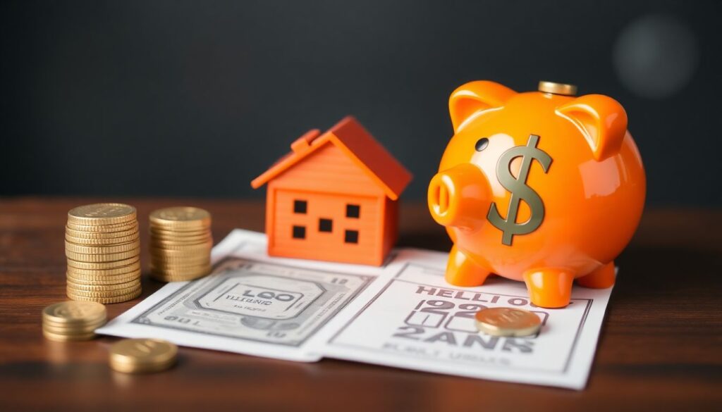 How to Save for Big Goals: House - иллюстрация