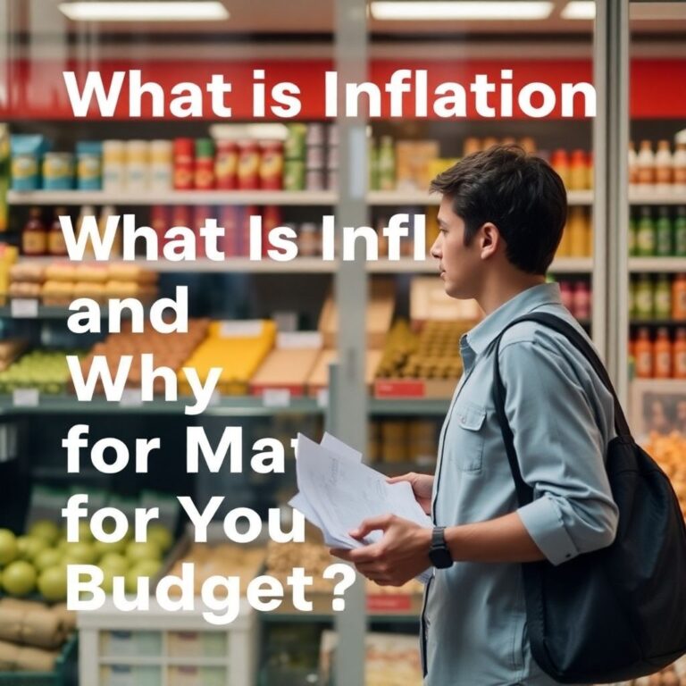 Understanding inflation and how it impacts your personal budget and spending habits