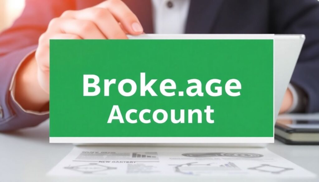 First Steps to Opening a Brokerage Account - иллюстрация