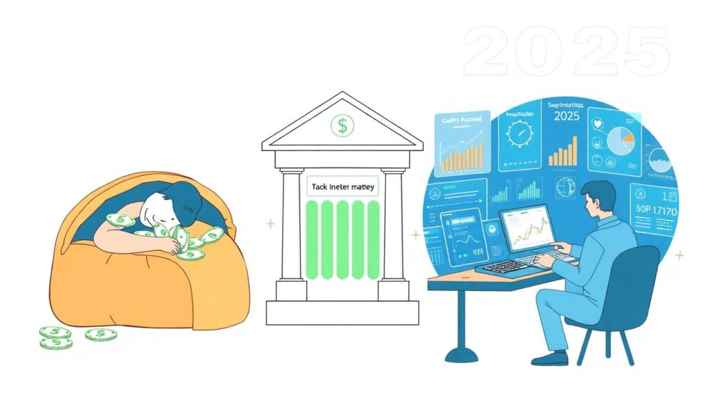 Saving - иллюстрация