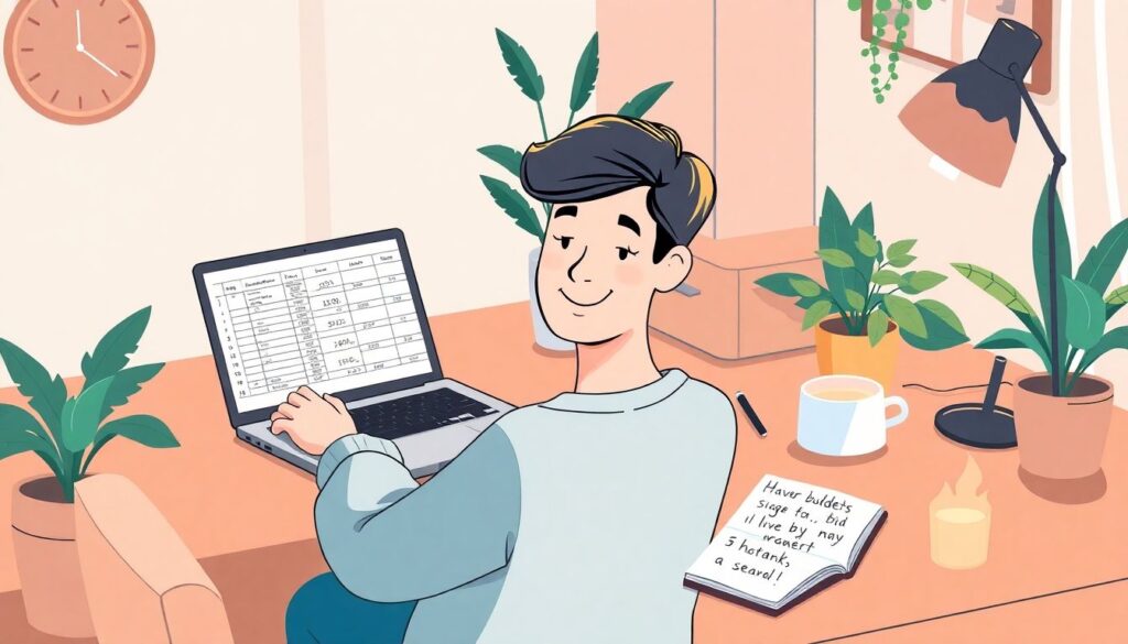 How to Plan a Realistic Monthly Budget for Beginners - иллюстрация