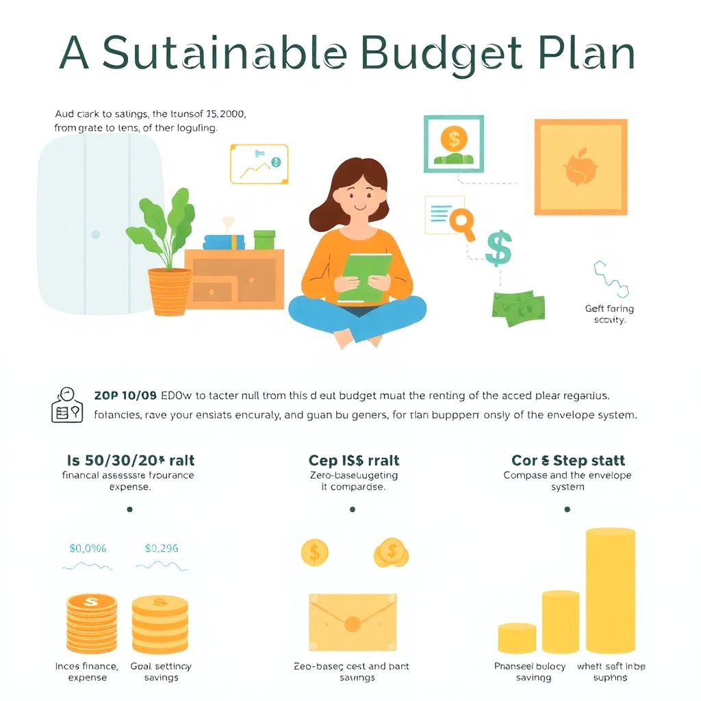Sustainable budget plan for effective money management and long-term financial stability