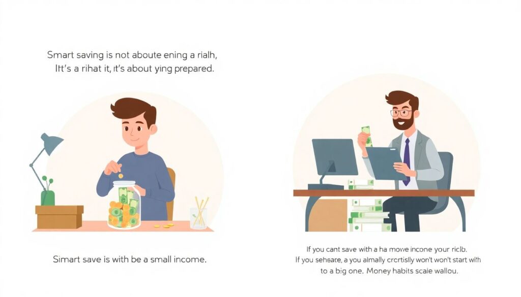 Smart Saving for Beginners: Small Steps with Big Impact - иллюстрация