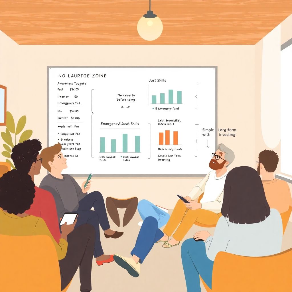 Financial literacy for beginners in a no-judge zone: your simple starting guide