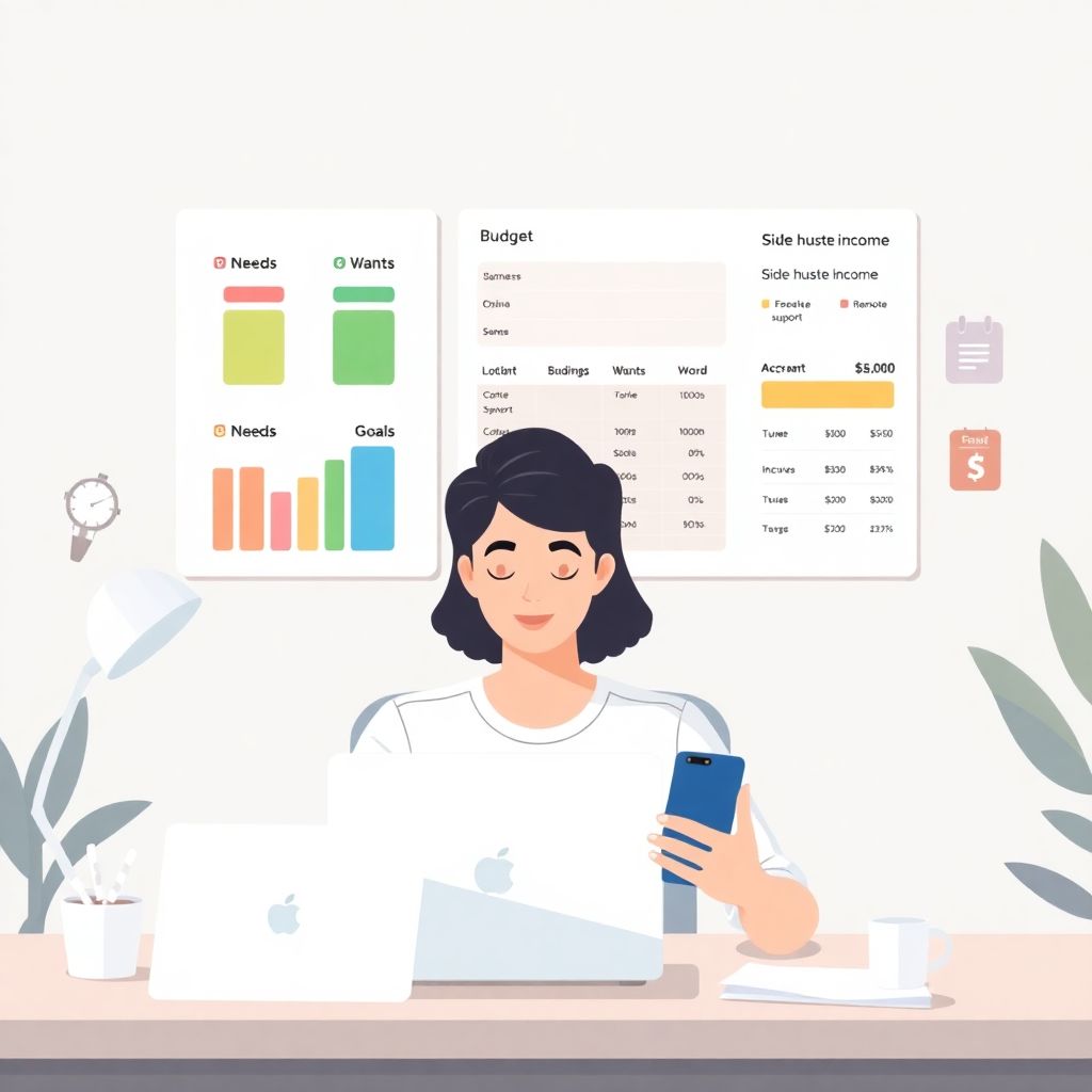 Budgeting for beginners: practical guide to side hustles and extra income