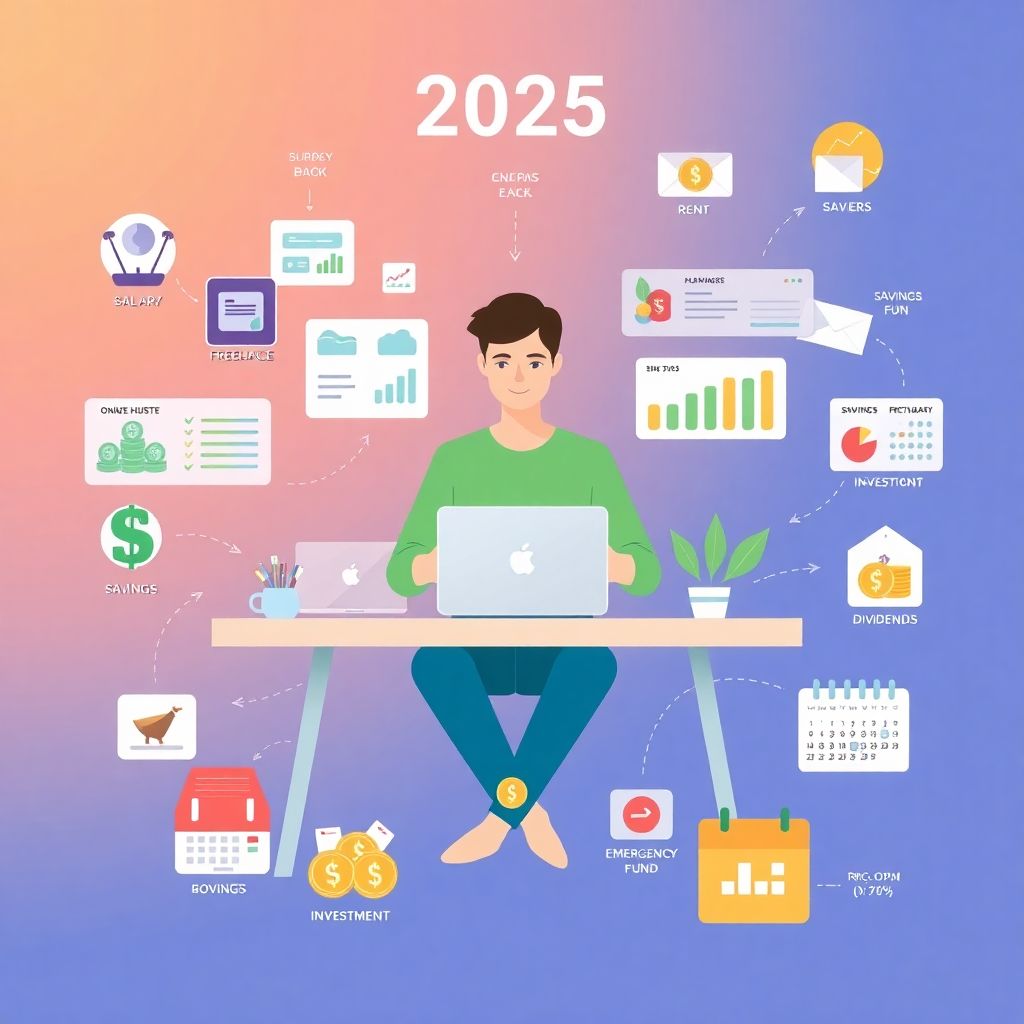 How to budget with multiple income streams for beginners