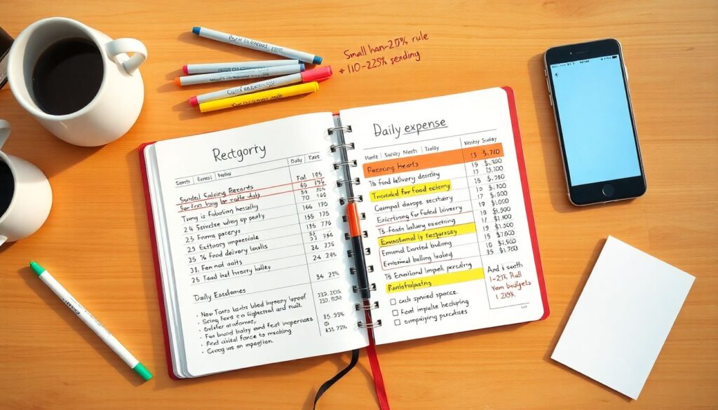 Budgeting for Beginners: How to Use Journaling to Track Spending - иллюстрация