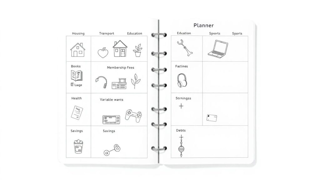 First-Year Finance: Budgeting - иллюстрация