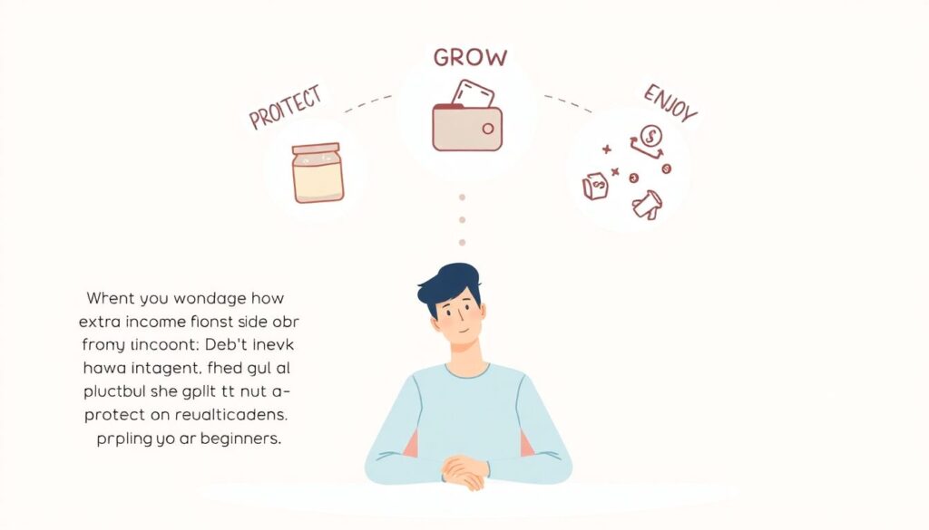 A Beginner’s Guide to Budgeting for a Side Gig: Managing Extra Income - иллюстрация