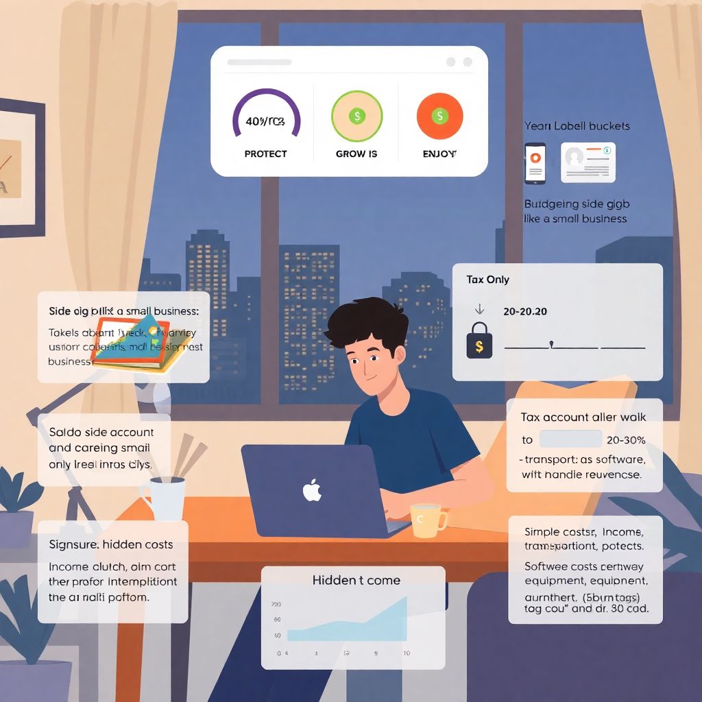 Beginner’s guide to budgeting a side gig and managing extra income