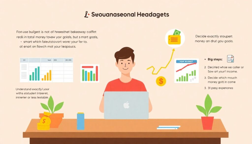 A Beginner’s Guide to Budgeting for Student Loan Repayment - иллюстрация