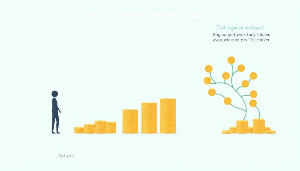 How to Start a Simple Investment Plan While Budgeting for Beginners - иллюстрация