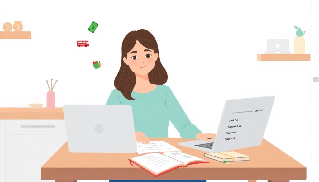 A Beginner’s Guide to Managing Money with a Simple Budget - иллюстрация