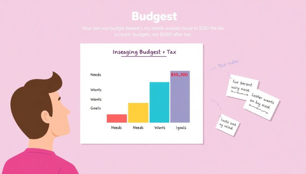 A Beginner’s Guide to Managing Money with a Simple Budget - иллюстрация