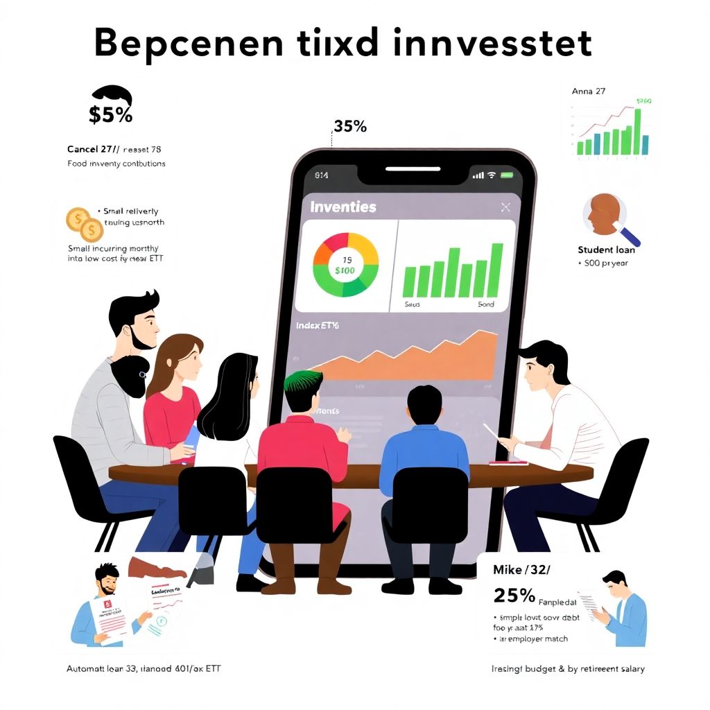 How to start a simple investment plan while budgeting for beginners