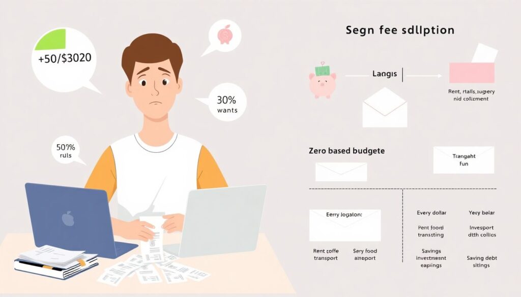 A Beginner’s Guide to Budgeting for a Happy - иллюстрация