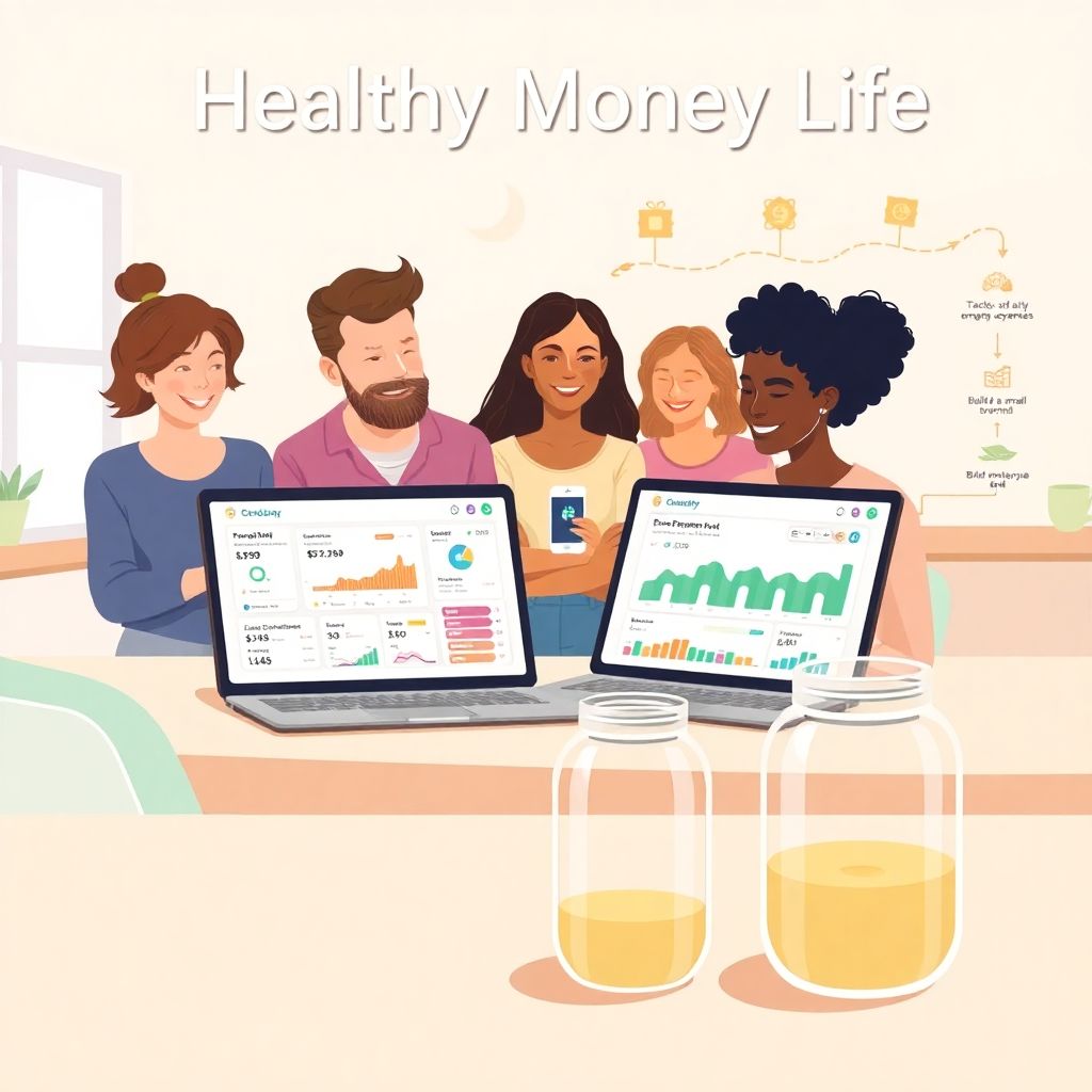 Healthy money life: smart habits for financial wellbeing and balanced living