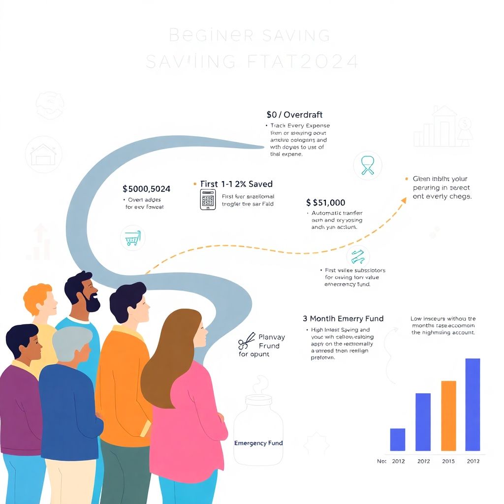 The beginner’s roadmap to saving money and building your first financial safety net