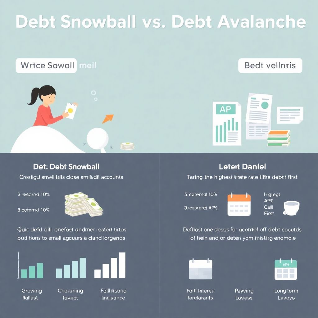 Debt snowball vs debt avalanche: choose the best strategy to crush debt