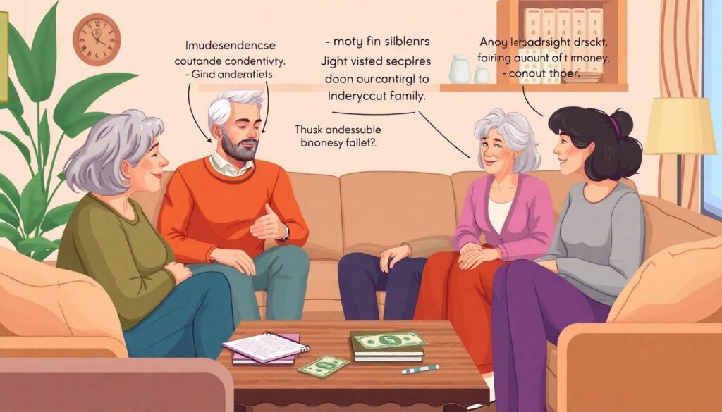 How to Talk About Money with Friends, Partners, and Family Without Awkwardness - иллюстрация