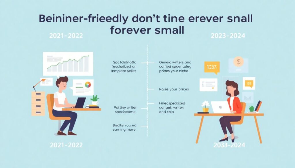 Beginner-Friendly Side Hustles: How to Earn More Without Burning Out - иллюстрация