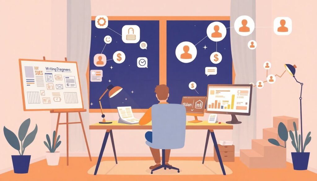 Beginner-Friendly Side Hustles: How to Earn More Without Burning Out - иллюстрация