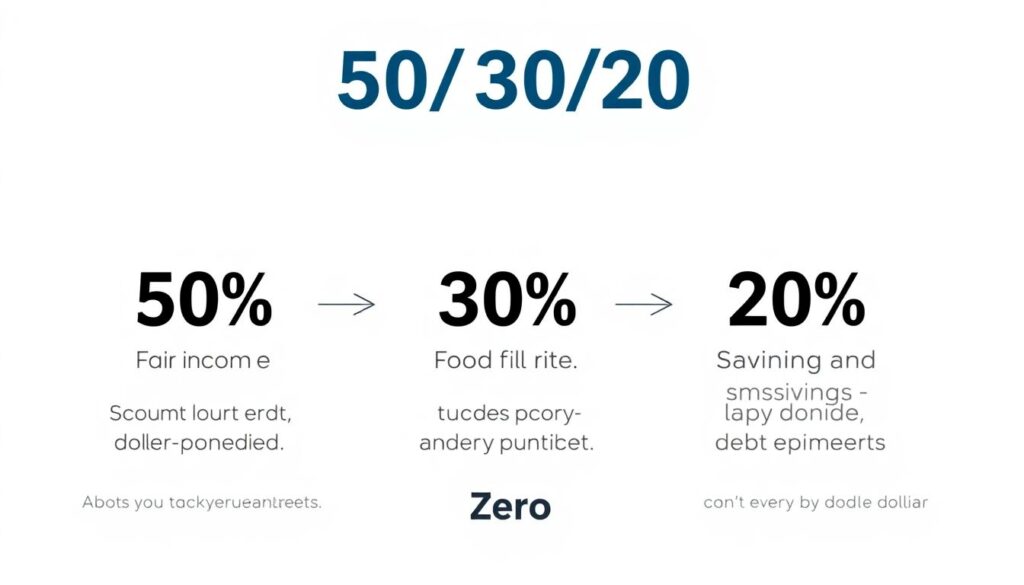 Zero-Based Budgeting vs. 50/30/20 Rule: Which Works Better for Total Beginners? - иллюстрация