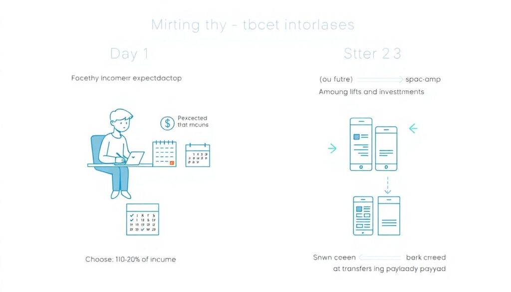 A Practical Budgeting Plan for Beginners: Step-by-Step - иллюстрация