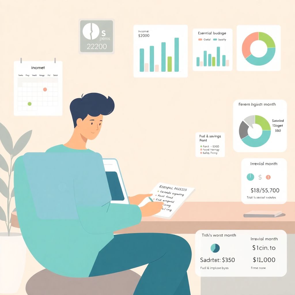 How to create a sustainable budget as a beginner and manage your money wisely